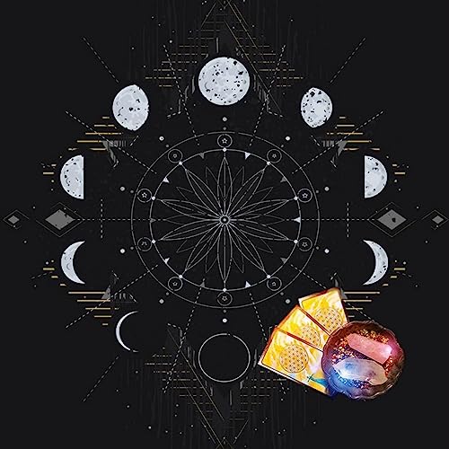 Qaonsciug Mondphasen Astrologie Altäre Tuch Tarot Tischdecke Weissagungen Karten Tischdecke Wandteppich Hexerei Zubehör Qaonsciug Mondphasen Astrologie Altäre Tuch Tarot Tischdecke Weissagungen Karten Tischdecke Wandteppich Hexerei Zubehör von Qaonsciug