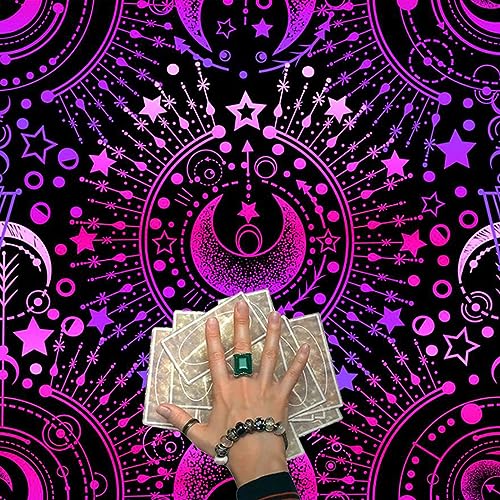 Qaonsciug Mysteriöser Mond Astrologie Altäre Tarot Tischdecke Weissagungen Tischdecke Wandteppich Dekoration Hexereizubehör Qaonsciug Mysteriöser Mond Astrologie Altäre Tarot Tischdecke Weissagungen Tischdecke Wandteppich Dekoration Hexereizubehör von Qaonsciug