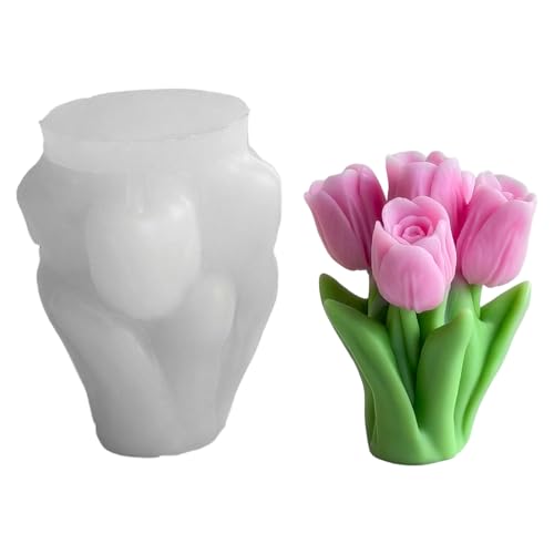 Wiederverwendbare Blütensilikonformen Flexible Handwerksbedarf Für Wohnkulturherstellung Blumenkerze Herstellen Formen Machen von Qaonsciug