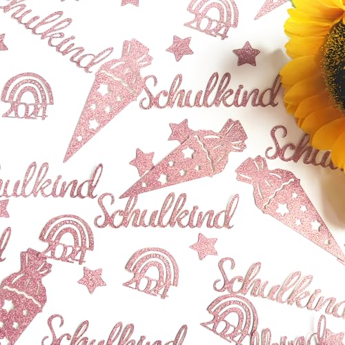 Qaziuy Schulkind Konfetti Groß, Glitzer Streudeko Einschulung, Schulanfang, Mädchen und Jungen Qaziuy Schulkind Konfetti Groß, Glitzer Streudeko Einschulung, Schulanfang, Mädchen und Jungen von Qaziuy