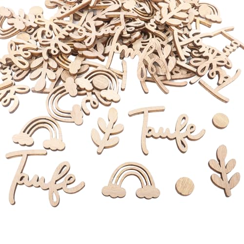 160 Stück Taufe Konfetti Holz, Streudeko Kommunion Tischdeko Taufe Junge Mädchen Tischdeko Taufe Konfetti zum Basteln DIY Handwerk Kommunion Taufe Deko 160 Stück Taufe Konfetti Holz, Streudeko Kommunion Tischdeko Taufe Junge Mädchen Tischdeko Taufe Konfetti zum Basteln DIY Handwerk Kommunion Taufe Deko von Qaziuy