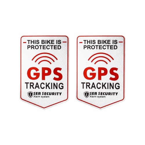Qaziuy GPS Tracking Aufkleber,GPS Tracking Alarm Sticker mit Schutzlaminat Selbstklebende GPS Aufkleber Weiß für Fahrrad, Motorrad und Auto - Diebstahlschutz Qaziuy GPS Tracking Aufkleber,GPS Tracking Alarm Sticker mit Schutzlaminat Selbstklebende GPS Aufkleber Weiß für Fahrrad, Motorrad und Auto - Diebstahlschutz von Qaziuy