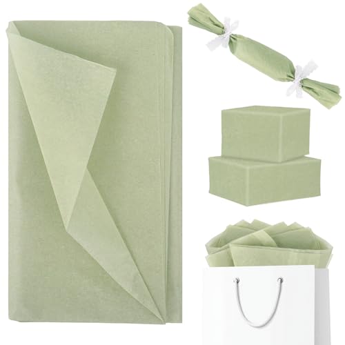 Seidenpapier, Salbeigrün, 60 Blatt, 50 x 70 cm, einfarbig, Geschenkpapier, Kunst, Seidenpapier für Geschenke, Schachteln, Verpackungen, Geschenke, Basteln, Verpacken, Geburtstag, Hochzeit, Babyparty Seidenpapier, Salbeigrün, 60 Blatt, 50 x 70 cm, einfarbig, Geschenkpapier, Kunst, Seidenpapier für Geschenke, Schachteln, Verpackungen, Geschenke, Basteln, Verpacken, Geburtstag, Hochzeit, Babyparty von Qaziuy