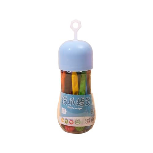 12/24/36 Farbe waschbar Pastell für Kinder leicht zu greifen Pastell des Kindes bunt für Baby 3+ Kritzeln Buch Zeichnung Kinder von Qcbuegof
