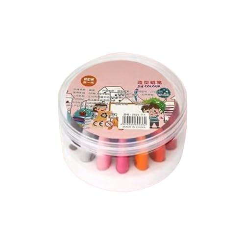 12/24/36 Farbe waschbar Pastell für Kinder leicht zu greifen Pastell des Kindes bunt für Baby 3+ Kritzeln Buch Zeichnung Kinder von Qcbuegof