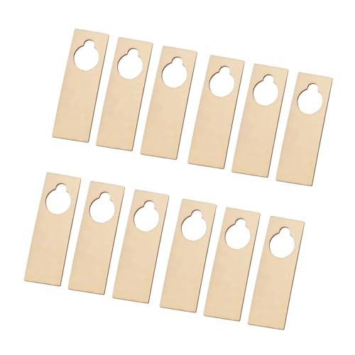12 Pieces Unvollendete Holztürknaufstügel 3.54x9.45 Zoll Holztürknauf Schilder Für Handwerksprojekt Willkommensschild Hotelzimmer Türschilder 12 Pieces Unvollendete Holztürknaufstügel 3.54x9.45 Zoll Holztürknauf Schilder Für Handwerksprojekt Willkommensschild Hotelzimmer Türschilder von Qcbuegof
