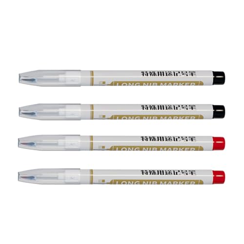 3/4/6pcs 20 Mm Lang Kopfmarker Holzbearbeitung Marker Wasserbeständiger Langer Nasenmarker Für Marke Hart To Erreichen Von Orten Feine Punktmarkierungen 3/4/6pcs 20 Mm Lang Kopfmarker Holzbearbeitung Marker Wasserbeständiger Langer Nasenmarker Für Marke Hart To Erreichen Von Orten Feine Punktmarkierungen von Qcbuegof