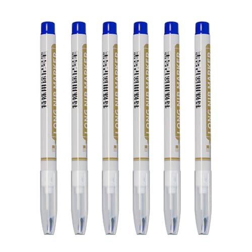 3/4/6pcs 20 Mm Lang Kopfmarker Holzbearbeitung Marker Wasserbeständiger Langer Nasenmarker Für Marke Hart To Erreichen Von Orten Feine Punktmarkierungen 3/4/6pcs 20 Mm Lang Kopfmarker Holzbearbeitung Marker Wasserbeständiger Langer Nasenmarker Für Marke Hart To Erreichen Von Orten Feine Punktmarkierungen von Qcbuegof