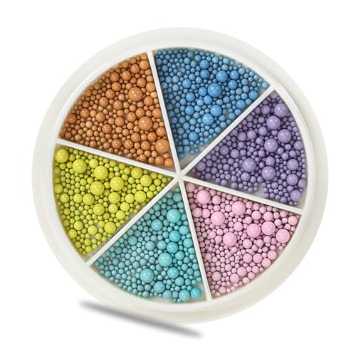 6 Gitter Makkaronfarbene Nägel Kunstperlen Schöne Metallnägel Perlen Charme Nägel Kunstdekorationen Maniküre Vorräte 6 Gitter Makkaronfarbene Nägel Kunstperlen Schöne Metallnägel Perlen Charme Nägel Kunstdekorationen Maniküre Vorräte von Qcbuegof