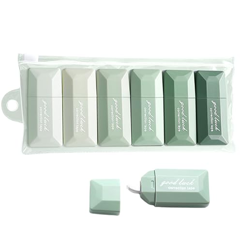 6 Teile Weiß Out Correction Tape Correction Rollers Correction Tape Schulversorgung Für Instantskorrekturen 6 Teile Weiß Out Correction Tape Correction Rollers Correction Tape Schulversorgung Für Instantskorrekturen von Qcbuegof