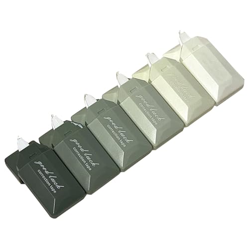 6 Teile White Out Correction Tape Correction Rollers Rollers Card Styles Korrekturband Für Instantskorrekturen 6 Teile White Out Correction Tape Correction Rollers Rollers Card Styles Korrekturband Für Instantskorrekturen von Qcbuegof