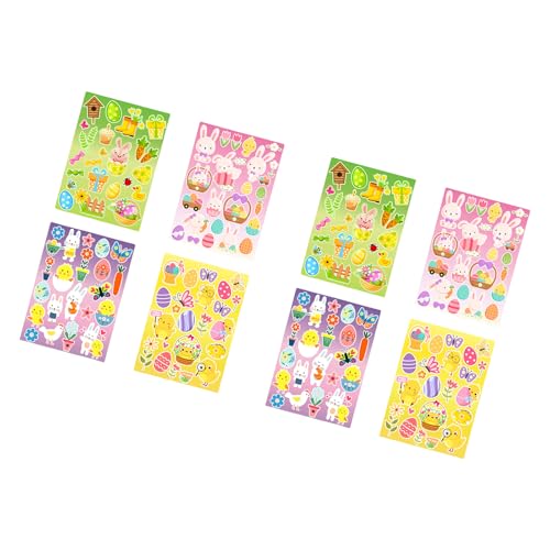 96/144 Zählt Cartoon Bunnies Eggs Aufkleber Für Scrapbooking Decorative Wraping Etikett Für Siegelhüllverpackungsplaner Aufkleber 96/144 Zählt Cartoon Bunnies Eggs Aufkleber Für Scrapbooking Decorative Wraping Etikett Für Siegelhüllverpackungsplaner Aufkleber von Qcbuegof