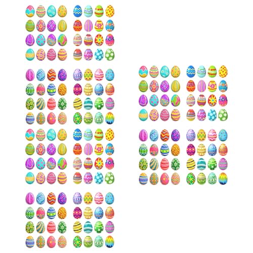 96/144 Zählt Cartoon Bunnies Eggs Aufkleber Für Scrapbooking Decorative Wraping Etikett Für Siegelhüllverpackungsplaner Aufkleber von Qcbuegof