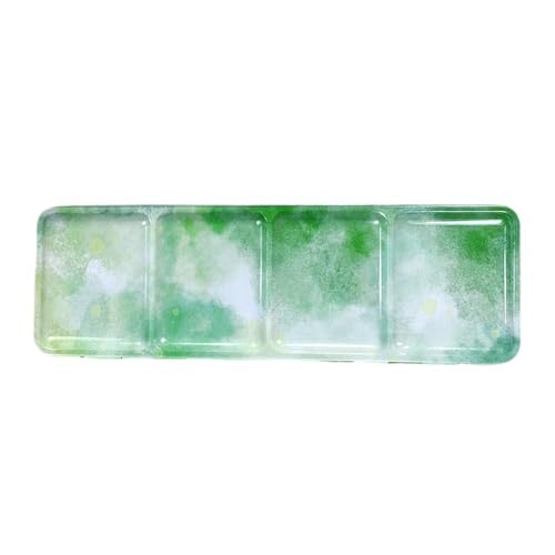 Aquarell-Farbpalettenbox, 24 Mulden, Reise-Farbkoffer, Farbe, Metall, Aufbewahrungsbox, auslaufsicherer Deckel für Künstler, Studenten Aquarell-Farbpalettenbox, 24 Mulden, Reise-Farbkoffer, Farbe, Metall, Aufbewahrungsbox, auslaufsicherer Deckel für Künstler, Studenten von Qcbuegof