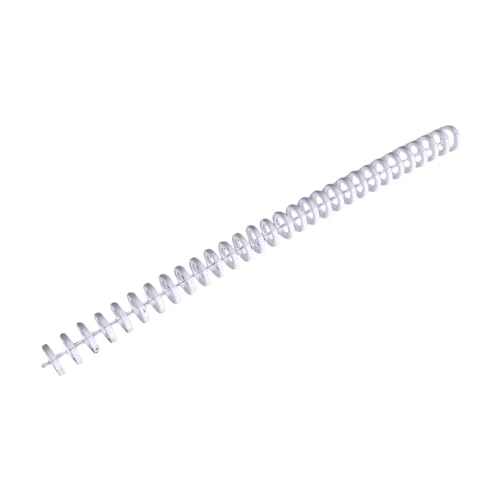 Buchbinderkamm mit 30 Ringen für Notizbuch-Planer mit kombinierbarer Bindung, 30 Ringe aus PVC und Weißdorn Buchbinderkamm mit 30 Ringen für Notizbuch-Planer mit kombinierbarer Bindung, 30 Ringe aus PVC und Weißdorn von Qcbuegof