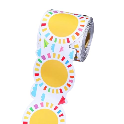 Bulletin Board Grenzen Sonne Border Tric Dekorative Aufkleber Bunte Bulletin Border Trim Für Klassenzimmer Dekorationen Bunte Grenzverkleidung Sonnen Bulletin Board Borders Back To School Dekorationen von Qcbuegof