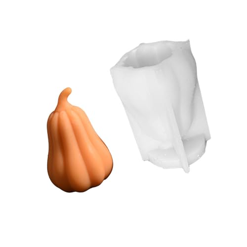 Halloween Kürbis Silikonform für handgemachte Seife Halloween-Dekorationen Backwerkzeug Mehrzweck-Silikonformen von Qcbuegof
