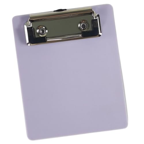 Kleines Klemmbrett, 12 x 9,8 cm, Schreibtafel, Dokumente, Klemmbrett mit einziehbarem Haken zum Aufhängen, für Büro, Schule, Klassenzimmer, Café Kleines Klemmbrett, 12 x 9,8 cm, Schreibtafel, Dokumente, Klemmbrett mit einziehbarem Haken zum Aufhängen, für Büro, Schule, Klassenzimmer, Café von Qcbuegof