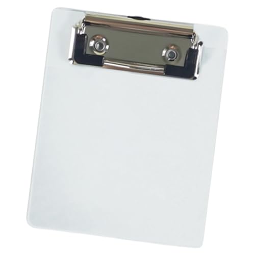 Kleines Klemmbrett 12 x 9,8 cm, Dokumenten-Klemmbrett, Klemmbrett für Dokumente, einziehbare hängende Klemmbretter für Büro, Schule, Klassenzimmer, Cafés Kleines Klemmbrett 12 x 9,8 cm, Dokumenten-Klemmbrett, Klemmbrett für Dokumente, einziehbare hängende Klemmbretter für Büro, Schule, Klassenzimmer, Cafés von Qcbuegof