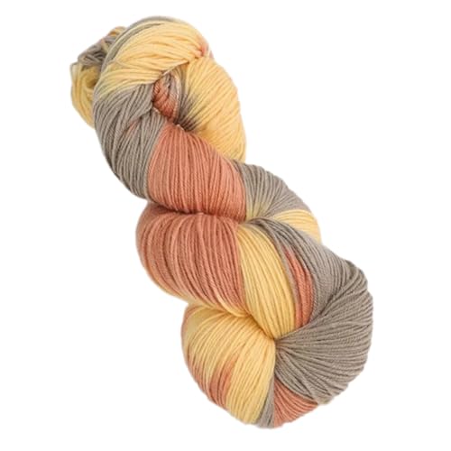 Multikola Wollgarn Strickgarn Häkelgarn Farbenfrohe Regenbogenfäden Strick Häkelgarn Für Pullover Schalhut Häkelgarn Mehrfarbige Wolle Garn Bunte Regenbogenfäden Strick Häkelgarn von Qcbuegof