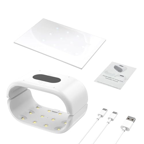 Professionelle Doppel UV Harzlampe 24 LED Perlen Uniformes Härtungs Härtungslampe Für Nägel Kunst Und Telefonbildschirmschutz Doppellichtquelle Professionelle Doppel UV Harzlampe 24 LED Perlen Uniformes Härtungs Härtungslampe Für Nägel Kunst Und Telefonbildschirmschutz Doppellichtquelle von Qcbuegof