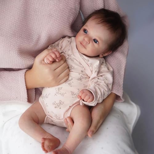 Qcbuegof 18in Bemalten Venen Babypuppen Wie Wiedergeborene Spielzeug Kinder Geburtstagsgeschenk Wirklich Wie Weiche Berührende Kinderpuppen Mit Kleidung Reborns Puppen Qcbuegof 18in Bemalten Venen Babypuppen Wie Wiedergeborene Spielzeug Kinder Geburtstagsgeschenk Wirklich Wie Weiche Berührende Kinderpuppen Mit Kleidung Reborns Puppen von Qcbuegof