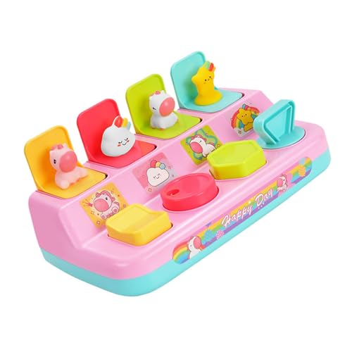 Qcbuegof Druckknopf Popup Toy Fun Animal Ursache Und Wirkung Spielzeug Zur Förderung Der Sensorischen Erkundung In Babys Babyspielzeug Ermutigen Qcbuegof Druckknopf Popup Toy Fun Animal Ursache Und Wirkung Spielzeug Zur Förderung Der Sensorischen Erkundung In Babys Babyspielzeug Ermutigen von Qcbuegof
