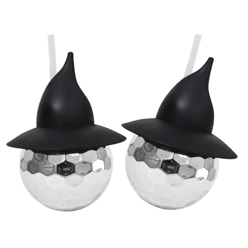 Qcbuegof Festival Zaubererhut, Trinkgläser, 590 ml Fassungsvermögen, Halloween-Zaubererhutform, Becher für Partys und Fantasy-Barware Qcbuegof Festival Zaubererhut, Trinkgläser, 590 ml Fassungsvermögen, Halloween-Zaubererhutform, Becher für Partys und Fantasy-Barware von Qcbuegof