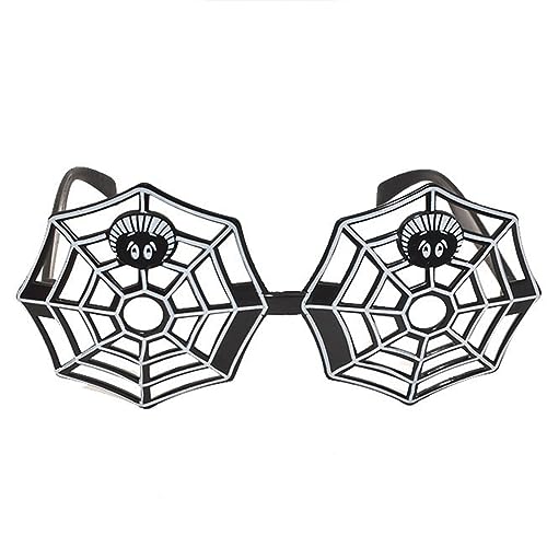 Qcbuegof Halloween-Brille, lustige dekorative Brille, Cosplay, Halloween-Party, Dekoration, Gastgeschenk für Kinder und Erwachsene von Qcbuegof