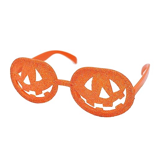 Qcbuegof Halloween-Brille, lustige dekorative Brille, Cosplay, Halloween-Party, Dekoration, Gastgeschenk für Kinder und Erwachsene von Qcbuegof