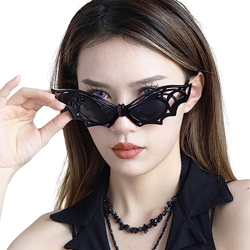Qcbuegof Halloween-Brille, lustige dekorative Brille, Cosplay, Halloween-Party, Dekoration, Gastgeschenk für Kinder und Erwachsene von Qcbuegof