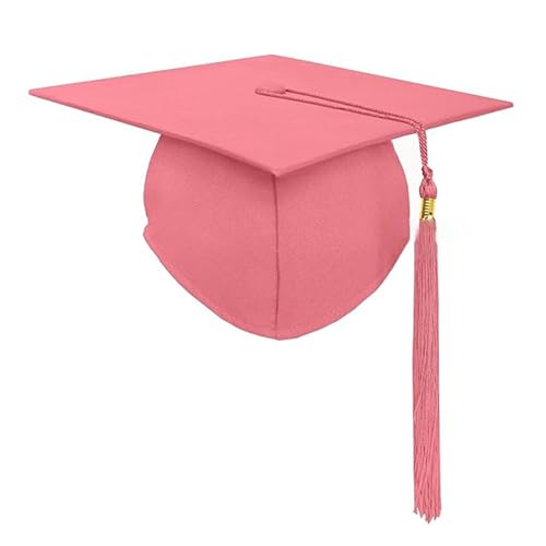 Qcbuegof Hübscher Abschlusshut mit Fransen, Unisex, Verschluss, Abschlusshut, Dekoration, Cosplay, für Erwachsene und Kinder, College Qcbuegof Hübscher Abschlusshut mit Fransen, Unisex, Verschluss, Abschlusshut, Dekoration, Cosplay, für Erwachsene und Kinder, College von Qcbuegof