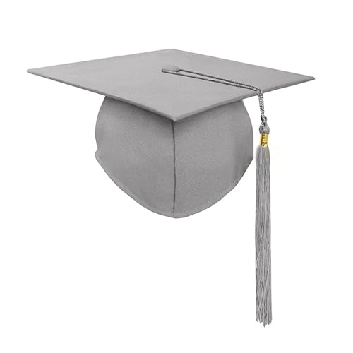 Qcbuegof Hübscher Abschlusshut mit Fransen, Unisex, Verschluss, Abschlusshut, Dekoration, Cosplay, für Erwachsene und Kinder, College von Qcbuegof