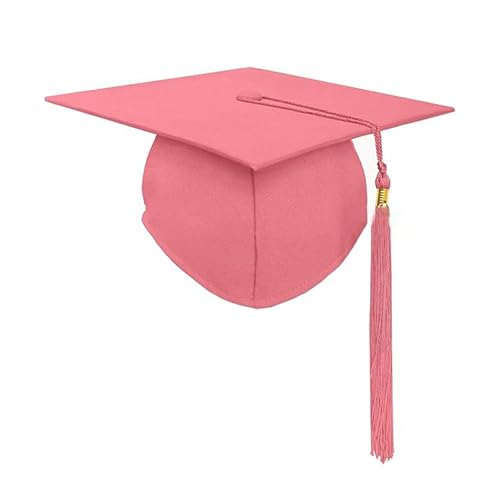 Qcbuegof Hübscher Abschlusshut mit Fransen, Unisex, Verschluss, Abschlusshut, Dekoration, Cosplay, für Erwachsene und Kinder, College Qcbuegof Hübscher Abschlusshut mit Fransen, Unisex, Verschluss, Abschlusshut, Dekoration, Cosplay, für Erwachsene und Kinder, College von Qcbuegof