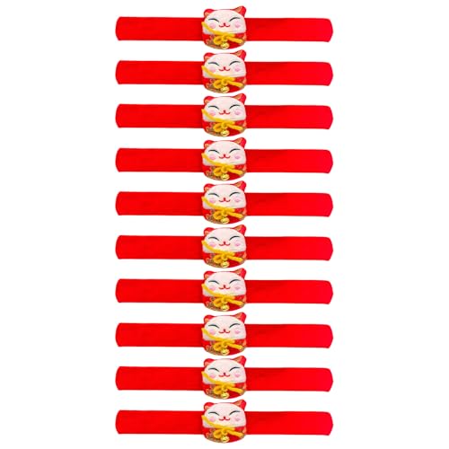 Qcbuegof Packung Von 10 Neujahr Slap Armbändern Plüsch Tierpuppen Armbänder Handgefertigte Handgelenk Dekorationen Für Partys Und Event Festival Dekorationen Qcbuegof Packung Von 10 Neujahr Slap Armbändern Plüsch Tierpuppen Armbänder Handgefertigte Handgelenk Dekorationen Für Partys Und Event Festival Dekorationen von Qcbuegof