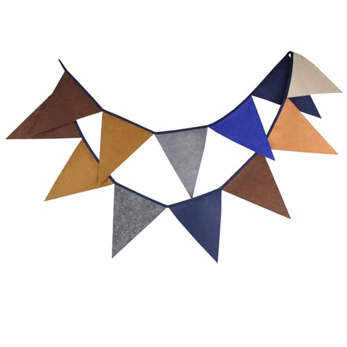 Qcbuegof Pennant Flagge Bunting Weihnachtsgeburtstagsabschlusspartys Buntes Ornament Perfekt Für Klassenzimmer Bunting Flags Outdoor Outdoor von Qcbuegof
