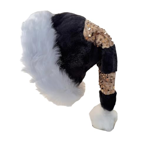 Qcbuegof Schimmernde Weihnachtsmützen für Festivals, Familientreffen, gestreifte Pailletten, Weihnachtsmannmützen, Urlaubsrequisiten, Accessoire, Kopfbedeckung, Festival-Kopfbedeckung Qcbuegof Schimmernde Weihnachtsmützen für Festivals, Familientreffen, gestreifte Pailletten, Weihnachtsmannmützen, Urlaubsrequisiten, Accessoire, Kopfbedeckung, Festival-Kopfbedeckung von Qcbuegof