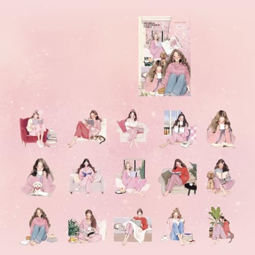 Reading Girl Sticker Schöne Dekorative Aufkleber Cartoon Sticker Für Journaling Scrapbooking Und Bastel Reading Girl Cartoon Schöne Dekoration Für Journal Reading Girl Sticker Schöne Dekorative Aufkleber Cartoon Sticker Für Journaling Scrapbooking Und Bastel Reading Girl Cartoon Schöne Dekoration Für Journal von Qcbuegof