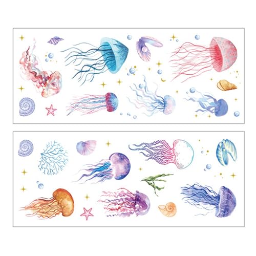 Scrapbooking Aufkleber Kleber Pet Aufkleber Glitzernder Tieraufkleber Für Journal Notebook Wasserflasche Telefon Hülle Laptop Buntes Schmetterling Aufkleber von Qcbuegof