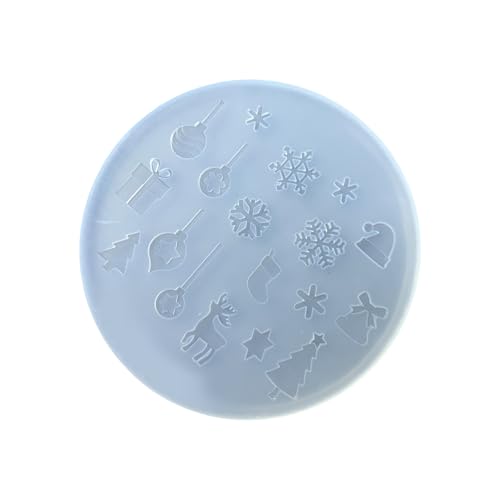 Weihnachtsschneeflake Silikonform Für Harz Bastelschmuck Machen Urlaub Dekoration Accessoires Weihnachten Schneeflockenform Form von Qcbuegof