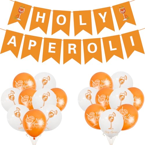 Aperol Deko Orange Deko, Aperol Girlande Banner Ballons, Glitzer Wand Deko für Geburtstag JGA Sommer Strandparty Junggesellenabschied Fasching Karneval Weihnachten Aperol Deko Orange Deko, Aperol Girlande Banner Ballons, Glitzer Wand Deko für Geburtstag JGA Sommer Strandparty Junggesellenabschied Fasching Karneval Weihnachten von QckZee