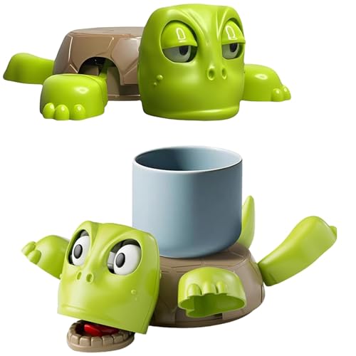 QckZee Turtle Coaster, Schildkröte Coasters Schildkröten Untersetzer, Schildkröten Machen lustige Gesichter, Wenn sie Gewicht auf dem Rücken Tragen, Geschenke für Freunde und Kinder von QckZee