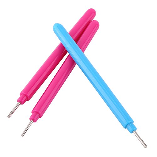 10 Stück Kunststoff-Papier-Quilling-Werkzeuge mit Schlitzen, DIY-Handwerks-Curling-Stift, Langlebig, Praktisch, Leicht zu Greifen, für die Erstellung Wunderschöner Papierarbeiten 10 Stück Kunststoff-Papier-Quilling-Werkzeuge mit Schlitzen, DIY-Handwerks-Curling-Stift, Langlebig, Praktisch, Leicht zu Greifen, für die Erstellung Wunderschöner Papierarbeiten von Qcwwy