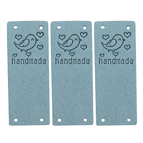 100 Pcs Handgeputzte Geprägte Geschenkanhänger, Bekleidungsetiketten Zum Nähen von Handwerk mit Superfasermaterial, 2 X 5 Cm Größe, PU -Lederetikett, Geeignet für Verschiedene Nähgegenstände 100 Pcs Handgeputzte Geprägte Geschenkanhänger, Bekleidungsetiketten Zum Nähen von Handwerk mit Superfasermaterial, 2 X 5 Cm Größe, PU -Lederetikett, Geeignet für Verschiedene Nähgegenstände von Qcwwy