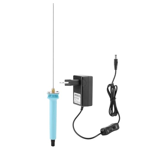 30W 25cm Elektrischer Heißdrahtschneider Schaumpolystyrol Wärmeschneiden Gravierstift Elektrisches Styropor-Schneidwerkzeug, Schaumschneider Gravierstift Elektrischer Heißdrahtschneider(EU-Stecker) 30W 25cm Elektrischer Heißdrahtschneider Schaumpolystyrol Wärmeschneiden Gravierstift Elektrisches Styropor-Schneidwerkzeug, Schaumschneider Gravierstift Elektrischer Heißdrahtschneider(EU-Stecker) von Qcwwy
