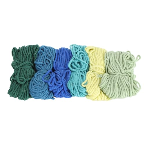 Cross -Stichstich -Stickereifädel Mehrere Farben 4 Strähnen Haare Handwerk FLOSS FÜR Häkeln, Stickerei - für Quasten, Urlaubsdekorationen, 6pcs (Typ 3) von Qcwwy