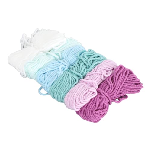 Cross -Stichstich -Stickereifädel Mehrere Farben 4 Strähnen Haare Handwerk FLOSS FÜR Häkeln, Stickerei - für Quasten, Urlaubsdekorationen, 6pcs (Typ 5) von Qcwwy