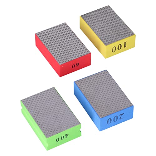 Handpolierkissen 4PCs Tragen Resistent für Grobe und Feine Material von Qcwwy