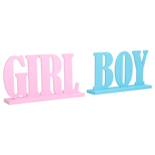 Holzgeschlecht Enthüllen Tischdekorationen mit Blauen und Rosa Buchstaben Attraktives Herzstück für Babyparty -Party, Material, Einfach zu Bedienen für Geschlechtsthemenpartys Holzgeschlecht Enthüllen Tischdekorationen mit Blauen und Rosa Buchstaben Attraktives Herzstück für Babyparty -Party, Material, Einfach zu Bedienen für Geschlechtsthemenpartys von Qcwwy