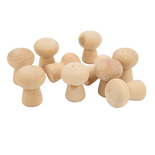 Holzstiftpuppen, DIY BOD -Leute Figuren für Kinderhandwerk, Holzpeg -Puppenkörper für das Malerei mit Unfertigen Holzpilzen, Mini Holzstiftpuppen Peg Peps Puppenkörper Holzstiftpuppen, DIY BOD -Leute Figuren für Kinderhandwerk, Holzpeg -Puppenkörper für das Malerei mit Unfertigen Holzpilzen, Mini Holzstiftpuppen Peg Peps Puppenkörper von Qcwwy